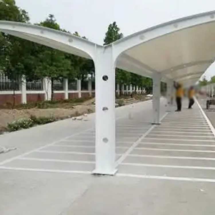 汉中膜结构电动车棚