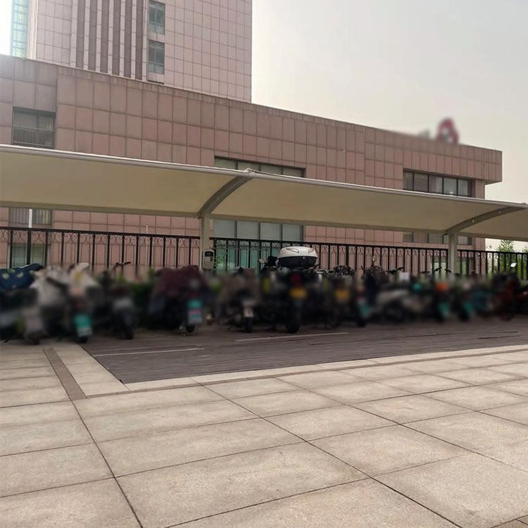 汉中膜结构电动车棚