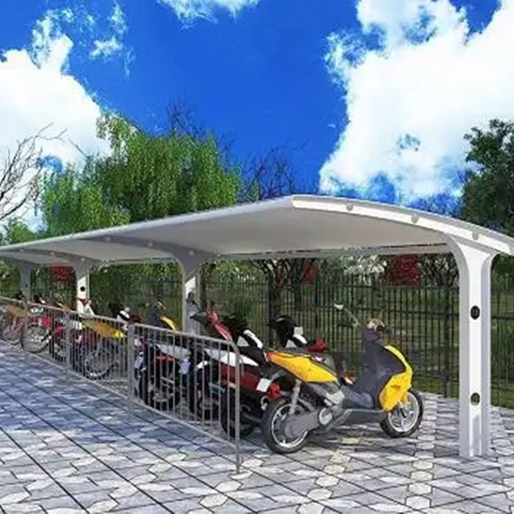 汉中膜结构电动车棚