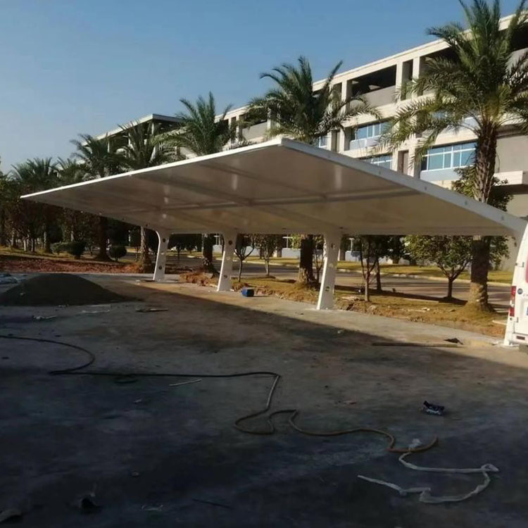 汉中膜结构汽车棚